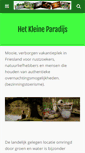 Mobile Screenshot of hetkleineparadijs.nl
