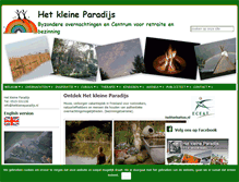 Tablet Screenshot of hetkleineparadijs.nl